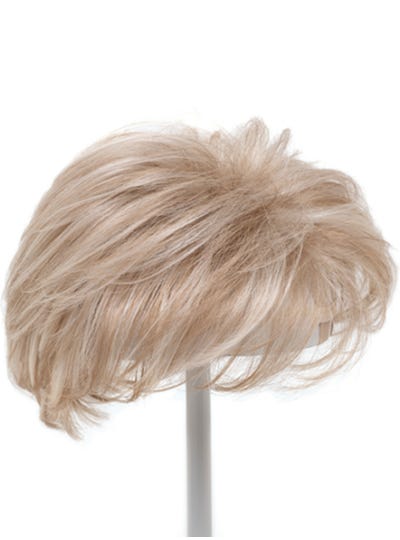 Layered Topper Synthetic Hairpiece